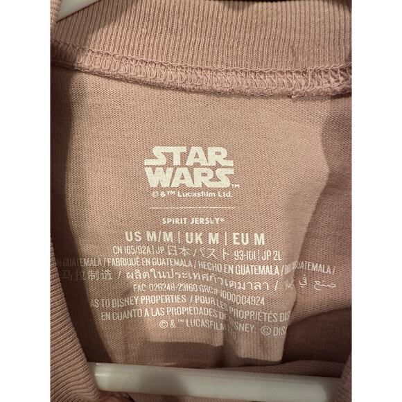NWT Disney Parks Star Wars Grogu Pink Character Spirit Jersey Sz M L - Picture 5 of 7